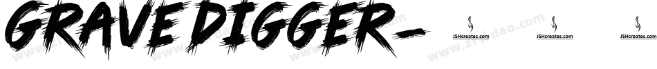 Grave Digger字体转换